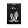 Szilikon plug üveg gömbbel szettben Cosmic Glams - 2pc Kit - Pink