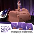 Applikációs szexgép lökő vibrátorral Brenda Rider Masturbator