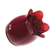 Masszírozó vibrátorra helyezhetó rózsa alakú fej Pretty Love Secret Garden Red