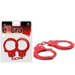 Vörös fém bilincs Sex extra - metal cuffs red