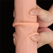 Ultrarealisztikus dildó 14'' king sized sliding skin dual layer dong