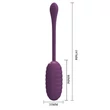 Applikációs vibrációs tojás Pretty Love Casper Purple