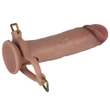 Realisztikus, ürges dildó felcsatolható hámmal 21,4cm - Ingen 9'' Enhanced Set XS/S/M (Flesh)