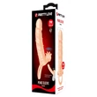 Vibrációs csiklóizgatós bordázott felületű péniszköpeny Pretty Love Penis Sleeve Connor