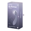 Vízálló, tölthető szilikon g-pont vibrátor G-Force purple