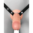 Üreges felcsatolható dildó 22cm - 9" Silicone Hollow Strap-On Dual Density
