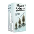 Anál plug készlet 3 db-os - Black Axinite 3 IN 1 Anal Plug Kit Set III