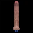 Ultrarealisztikus tölthető vibrátor 26.67 cm real softee rechargeable silicone vibrating dildo 10.5"