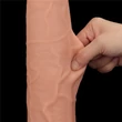 Nagy méretű csúszóbőrös dildó 34 cm - 13.5'' King Sized Sliding Skin Dual Layer Dong