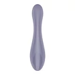 Vízálló, tölthető szilikon g-pont vibrátor G-Force purple