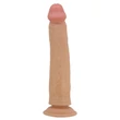 Letapasztható csúszóbőrös dildó Pretty Love Sharife Flesh