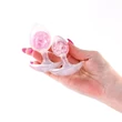 Szilikon plug üveg gömbbel szettben Cosmic Glams - 2pc Kit - Pink