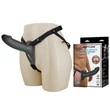 Felcsatolható, üreges, fekete dildó Pretty Love Landon Harness Briefs Black 16,7 cm