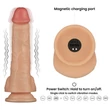 Felköthető vibráló pénisz Vibrating enhanced strap on set 8'' xs/s/m