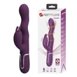 Csiklóizgatós szilikon vibrátor hullámzó funkcióval Pretty Love Laursen Purple II
