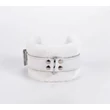 Fehér szőrmés bilincs - Handcuff design made in calf softy leather