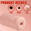 Maszturbátor vibrátoros ánusz Large thrusting masturbator i