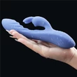 Csiklóizgatós szilikon vibrátor L'allure swirl rechargeable vibrator