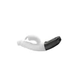 Csiklókaros G-pontos vibrátor Titanz 7" silicone rechargeable vibrator in ivory white