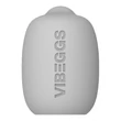 Vibrátoros maszturbátor tojás VIBEGGS - Naughty Nubs - Vibrating Masturbation Sleeve - White