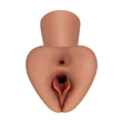 Vagina és ánusz maszturbátor Pick Your Pleasure Stroker XL Brown