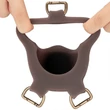 Felköthető dildó Ingen 10'' enhanced set xs/s/m (black)