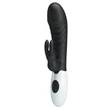 Nyuszi vibrátor szilikon Pretty Love Naugthy Bunny Black