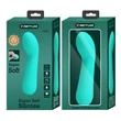 G-pont vibrátor és csiklóizgató Pretty Love Faun Green