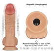 Felköthető vibráló pénisz Vibrating enhanced strap on set 8.5'' xs/s/m