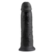 Letapasztható dildó 10" cock  black