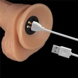 Felköthető vibráló pénisz Vibrating enhanced strap on set 8.5'' xs/s/m