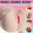 Applikációs vibrátoros vagina és ánusz Inmay masturbator