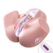 Távirányítós vibrációs vagina és ánusz maszturbátor Marisa Masturbator