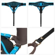 Felcsatolható fekete, üreges dildó 21,4 cm - Ingen 9'' Enhanced Set L/XL/2XL (Black)
