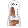 Vastag barna herés dildó Chubby Tan 23 cm