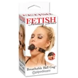 Golyós szájpöcök Breathable ball gag black