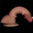 Letapasztható, csúszóbőrös dildó 7.5'' sliding skin pro dual layer silicone dong
