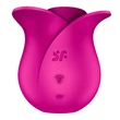Rózsa alakú léghullámos csiklóizgató vibrátor Satisfyer Pro 2 Modern Blossom