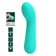 G-pont vibrátor és csiklóizgató Pretty Love Faun Green