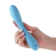 Vibrátor szilikon világoskék Obsessions - rhett - light blue