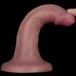 Realisztikus hajlítható vibrátor 6'' vibrating dual density power cock