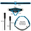 Felköthető dildó Ingen 10'' enhanced set xs/s/m (black)