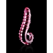 Szörnycsáp formájú rózsaszín üvegdildó No. 24 pink