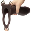 Felköthető dildó Ingen 10'' enhanced set xs/s/m (black)