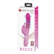 Csiklókaros, forgó és toló funkciós g-pont vibrátor Pretty Love Shima pink