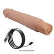 Realisztikus vibrátor Pretty Love Rufus Flesh 23 cm