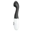 Szilikon g-pont fekete vibrátor 17 cm Pretty Love Charles