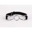 Fém szájpecek Stainless Steel Mouth Piece Black