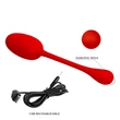Vibrációs tojás Pretty Love Knucker red