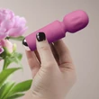 Mini vibrátor Rechargeable mini wand - peony pink